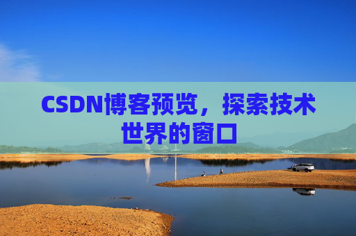CSDN博客预览，探索技术世界的窗口